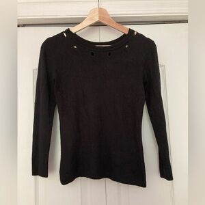 Forever 21 black sweater, size S
